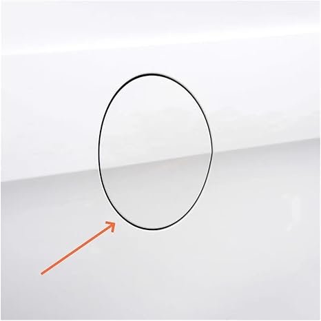 Compatible pour Modèles VW 13-19 Jetta VA3 Couvercle Extérieur de Réservoir de Carburant Port de Carburant Petites Portes Pièces Accessoires Automobiles Objets de Voiture (Argenté)