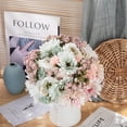 thumbnail image 2 of Peonies Artificial Flowers for Decoration Silk Flowers Fake Roses Arrangements Plastic Table Centerpiece Faux Flores for Home Vase Living Room Decor, 2 of 8