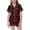 Red, variant on Kiijoy Toddler Girls Pajama Set Plaid Button Down Top & Shorts Sleepwear Set, Sizes 2-3T
