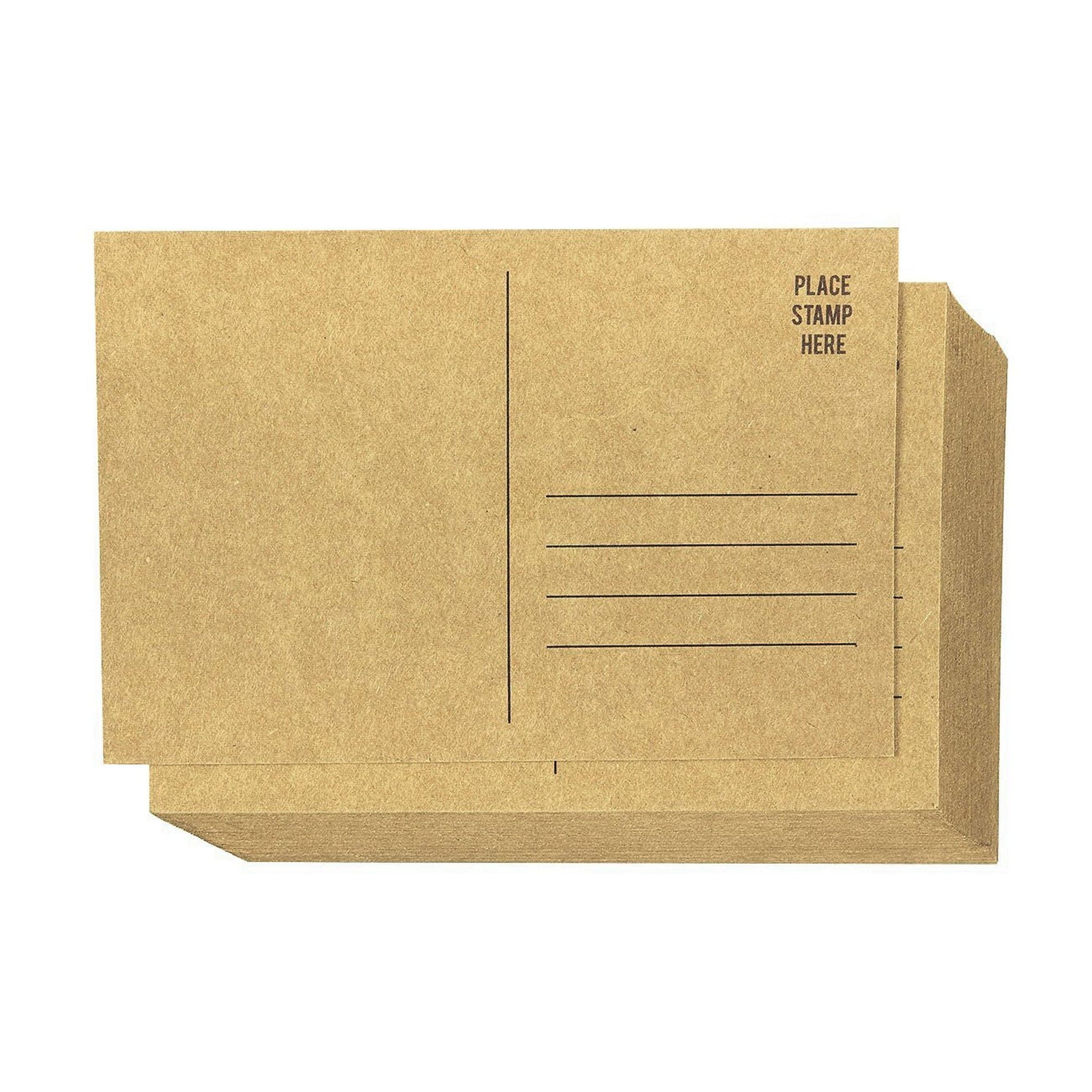 kraft paper card