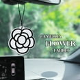 thumbnail image 4 of Colgante de camelia para ambientador de coche. Perfume aromático para coche. Decoración colgante. Eau de toilette duradero. Decoración de interiores., 4 of 4