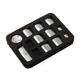 thumbnail image 2 of Car Repair Parts Car Window Lift Trim Car Interior Switch Cover Trim Auto Trim Panel Switch Cover Stable Performance, 2 of 7