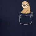 thumbnail image 3 of CafePress - Funny Sloth In A Pocket Sweatshirt - Pullover Hoodie, Classic, Comfortable Hooded Sweatshirt, 3 of 4