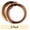 Brown, variant on Cousin DIY Copper Craft Wire, Black Finish, 16 Gauge, 9 ft Roll