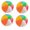 4pc, variant on Rainbow Playground Ball 15.75in, High Bounce PVC Bouncy Ball for Kids & Adults, Indoor Outdoor Games, Kickball, Dodgeball, Beach, Pool, Backyard
