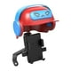 thumbnail image 2 of Soporte para teléfono de bicicleta con rotación de 360 ​​grados, abrazadera extraíble antirreflejos para teléfono rojo azul, 2 of 9