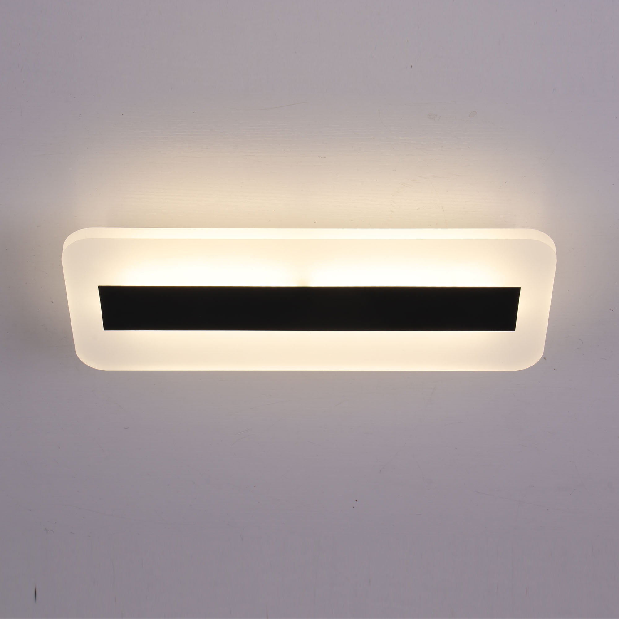 Maichis RV 12inch Super Slim LED Pendant Light Fixture with Acrylic Lens, Dimmable 12V RV Interior Ceiling Light with On&Off Switch, Suitable for Motorhome, Camper, Trailer