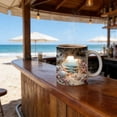 thumbnail image 4 of SIYTUAU Ceramic Coffee Mug Seashell Beach Design Ocean Coastal Theme Cup For Shell Lovers Nautical Home Decor Kitchen Drinkware 15 Oz, 4 of 6