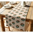 thumbnail image 1 of Cotton Twill Table Runner by Vargottam Handcrafted Block Design 14 Wide Washable Table Runner for Kitchen, Living Room & Events 60" inch Long, 1 of 6