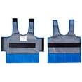 thumbnail image 2 of Abilitations Weighted 3 Pound Vest, 30 x 15 to 20 Inches, Blue, Small, 2 of 2