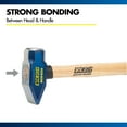 thumbnail image 7 of Estwing 4 lb Blacksmith Hammer with 14" Hickory Wood Handle, 7 of 7