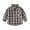 Black, variant on Toddler Boys Long Sleeve Button Down Woven Shirt Kids Casual Dress Western Snap Plaid Button Down Shirts Baby Girl Fall