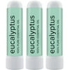MOXE Eucalyptus Nasal Inhaler Sticks Essential Oil Inhaler For Sinus and Congestion Relief 3 Pack
