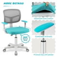 thumbnail image 3 of Silla de Escritorio para Niños Costzon Ajustable Giratoria con Brazos, 3 of 9