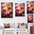 thumbnail image 4 of Designart "Tulips landscapes Of Color I" Floral Floater Framed Canvas Print, 4 of 7