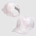 thumbnail image 2 of Unisex Baseball Cap for Kids and Women Adjustable Sun Hat Outdoor Daily Casual Wear Ponytail Friendly Design, 2 of 9