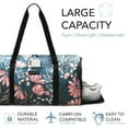 thumbnail image 2 of Jadyn Weekender 52L Women's Travel Duffel Bag (Navy Floral), 2 of 6