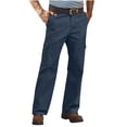 thumbnail image 6 of Men Relaxed Fit Stretch Cargo Pants Casual Cotton Lightweight Elastic Waist Work Pants with Pockets for Outdoor Navy, 6 of 6