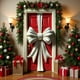 thumbnail image 4 of 35 X 71 Inch Christmas Door Cover -Christmas Door Curtain- Christmas Day Door And Wall Decoration - Festival Party Decoration, 4 of 8