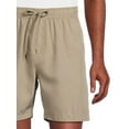 thumbnail image 4 of Burnside Men's & Big Men's 7" Inseam Sunday Washed Shorts, Sizes S-2XL, 4 of 5