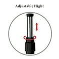 thumbnail image 6 of Optimus 21 Inch 3 Speed Adjustable Oscillating Pedestal Floor Fan, Black, 6 of 7