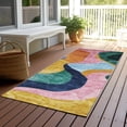 thumbnail image 6 of Addison Rugs Chantille Indoor/Outdoor Transitional Contemporary Green Washable Runner Rug, 2'3" x 7'6", 6 of 6