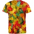 thumbnail image 2 of Candy Gummy Bears All Over Adult T-Shirt - Large, 2 of 2