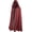 Red, variant on VZQI Unisex Medieval Hooded Cloak, Renaissance Halloween Costume Cape for Adults, Cosplay, Weddings & Renaissance Faire