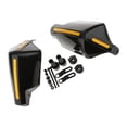 thumbnail image 1 of 1 Pair Universal Motorcycle Scooter Hand Guards Handguard Universal Handguards Motorcycle for 7/8 Bar Black, 1 of 9