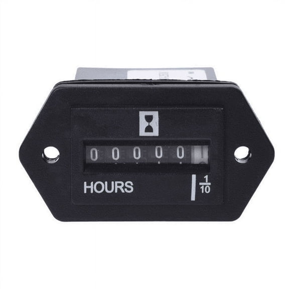 AC100-250V Generator Sealed Hour Meter Counter for Boats Automobiles ATV UTV Go Carts