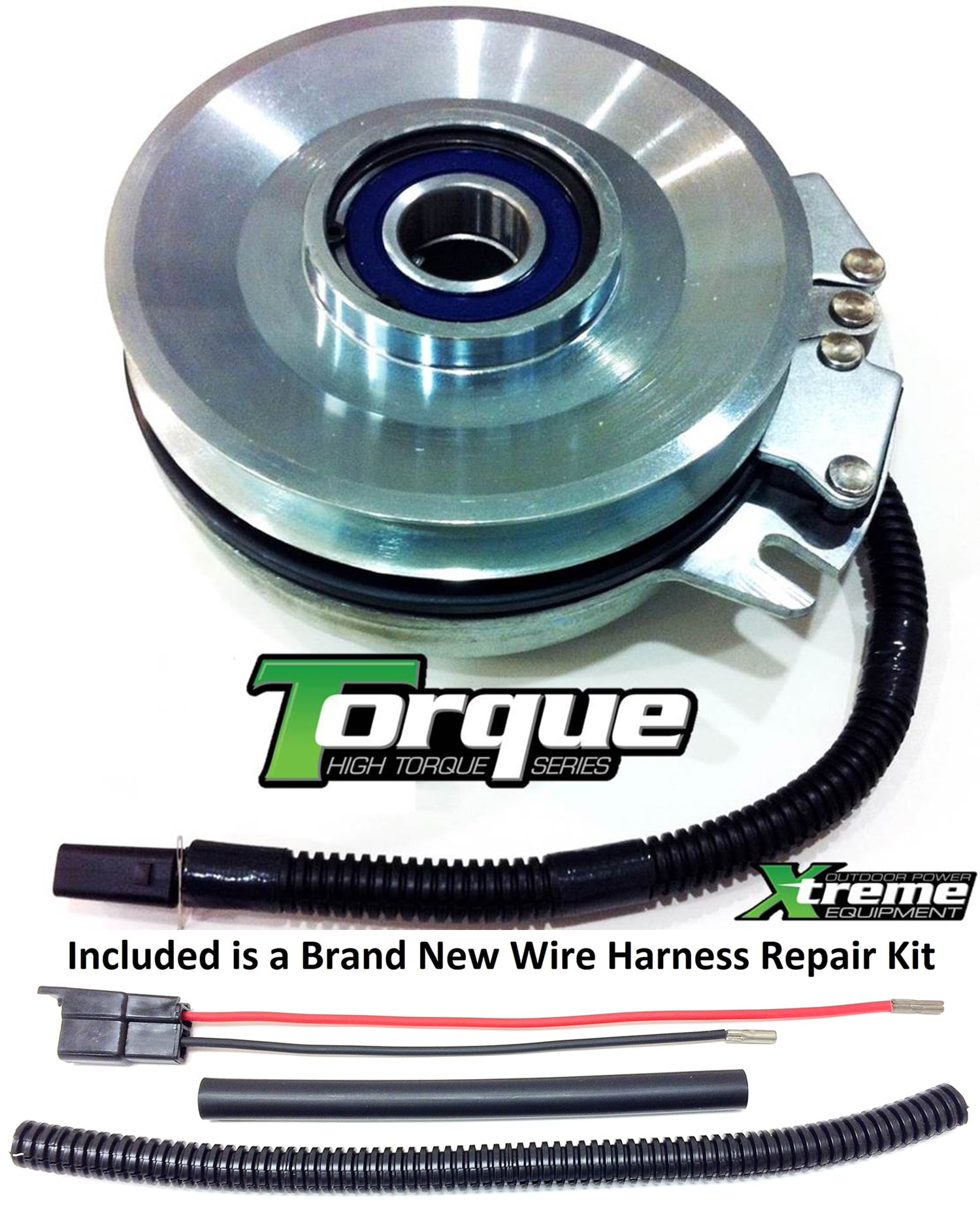 Bundle 2 items PTO Electric Blade Clutch, Wire Harness Repair Kit