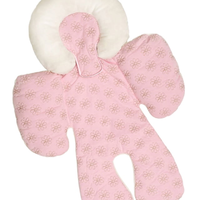 Colchoneta para cochecito de bebé BuyWeek almohadilla para carrito de bebé material felpa algodón