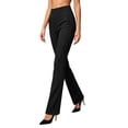 thumbnail image 6 of High Waist Work Pants For Women Solid-Color Yoga Golf Pant High-Waisted Stretch Slim-Fit Casual Pants with Pockets XXXL, 6 of 9