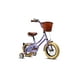 thumbnail image 2 of Bicicleta Infantil BLACK PANTHER MAJA Ruedas Entrenadoras Rodada 12 Morado, 2 of 2