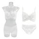 thumbnail image 4 of Conjunto De Lencería De Encaje Conjunto De Bragas De Sujetador De Mujer Conjunto De Lencería De Encaje De Mujer Conjunto De Bragas De Sujetador Transpirable Suave De Moda Para El ANGGREK Otros, 4 of 8
