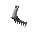 thumbnail image 1 of Professional Styling Comb Antistatic Hair Brush for Men 1 pcs black, 1 of 2