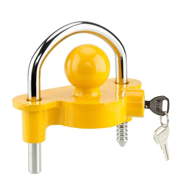 Heavy Duty Trailer Hitch Locks with 2 Keys, Universal Coupler Hitch