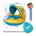 thumbnail image 2 of Salvavidas Flotante Para Bebés Con Toldo Amarillo, 2 of 3