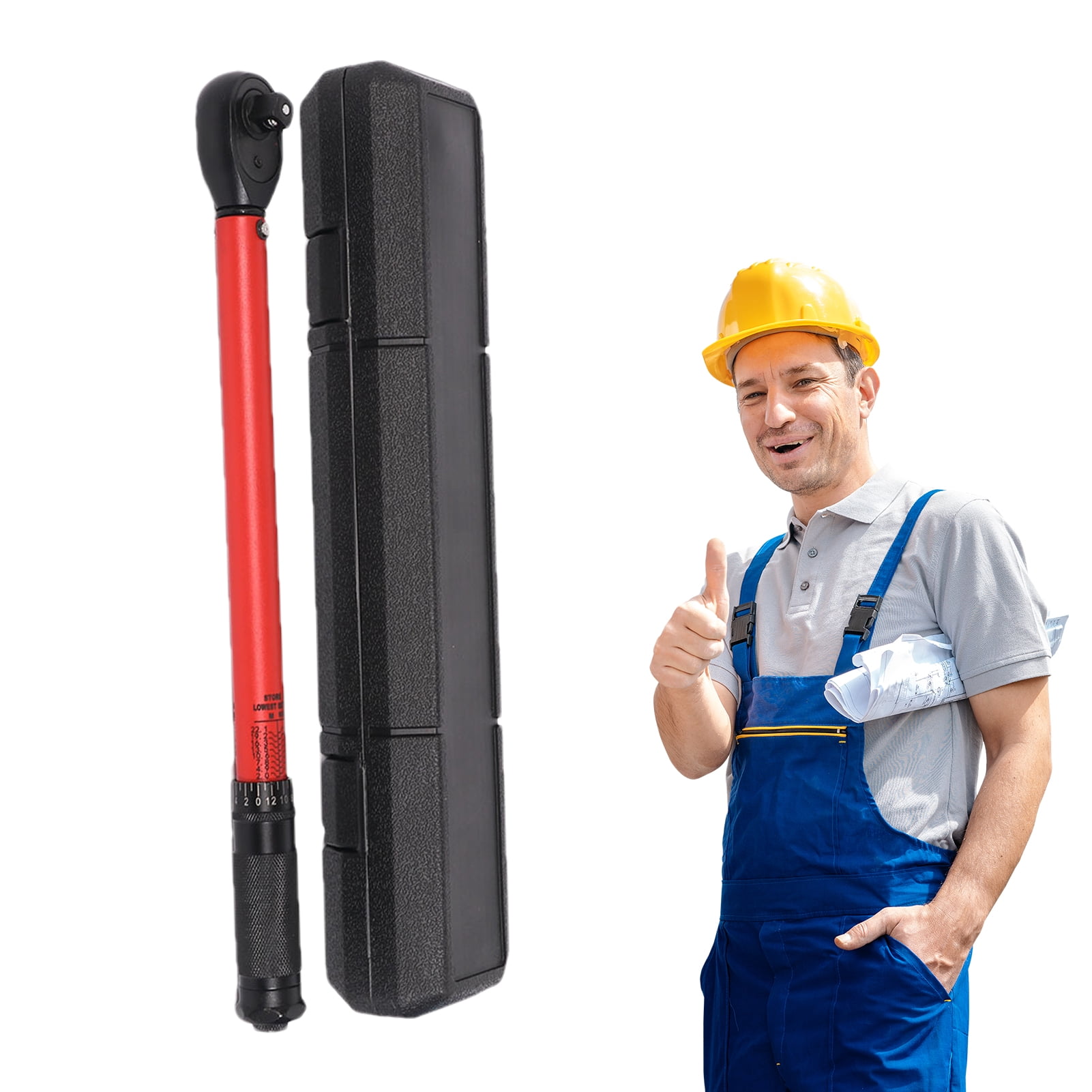 Digital Torque Wrench, 72 Teeth Electronic Adjustable Torque Wrench, Open End Torque Wrench, Torque Multiplier for Automotive Repair, Machinery