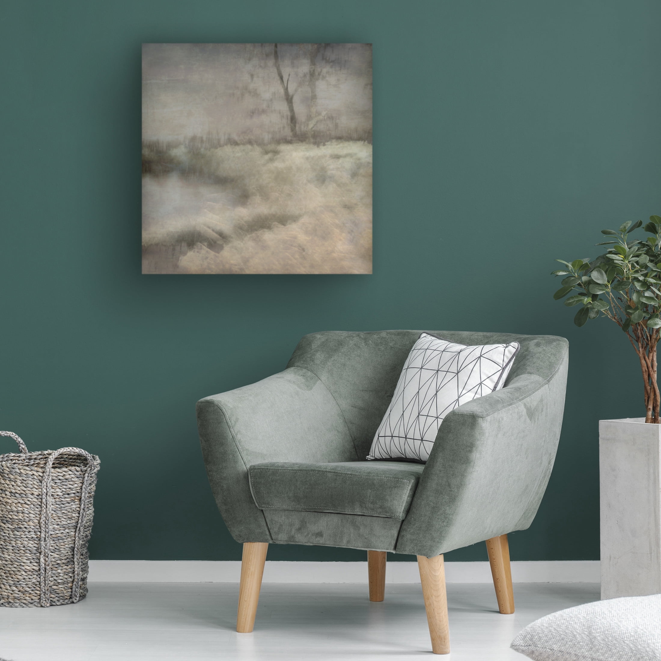 Canvas Wall Art - Nel Talen 'Little Ven' Wall Art for Living Room, Bedroom, or Office Décor by Trademark Fine Art - 24 x 24 Inches