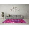 thumbnail image 3 of Ahgly Company Indoor Rectangle Persian Pink Traditional Area Rugs, 7' x 10', 3 of 4