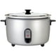 thumbnail image 1 of Panasonic Olla de arroz comercial, capacidad extra grande, 80 tazas (cocinada), 40 tazas (sin cocinar) con operación de un solo toque, 208 V - SR-GA721L - Plata, 1 of 5