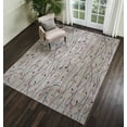thumbnail image 2 of Grey Botanical Area Rug by Pinewood Grove, 2 of 4