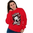thumbnail image 5 of Kanji Betty Boop Feisty and Bold Women Crewneck Sweatshirt Brisco Brands L, 5 of 6