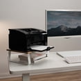thumbnail image 4 of VIVO 15" Desktop Stand Monitor Riser, Desk Organizer, Light Wood Top, White Legs, 4 of 9