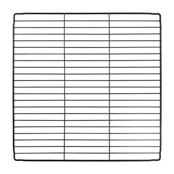 Portable Panel Cage Metal Wire Yard Rabbit Expandable Guinea dense black Grid