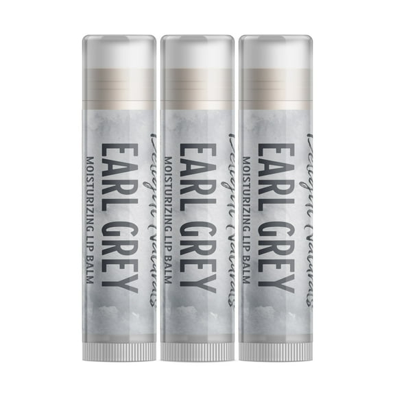Delight Naturals Earl Grey Lip Balm - 3 Pack
