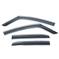 thumbnail image 1 of Visera De Lluvia Solar, Deflector De Ventana, Visera De Lluvia Solar 4 Piezas Electroplateado Para Sombreado De Ventanas, 1 of 7