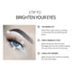 thumbnail image 5 of Lápiz de Ojos XWSHYW Varilla de madera Delineador de Ojos de Gusano de Seda blanco 12 Uds, 5 of 6
