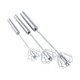 thumbnail image 5 of Douhoow Stainless Steel Eggbeater Hand-Press Egg Stirring Stick Handheld Blender Kitchen Tool, 5 of 9